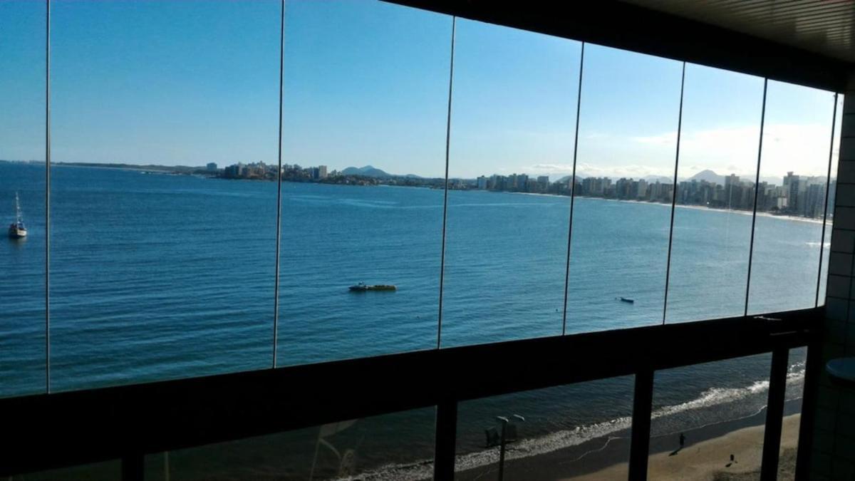 Guarapari Praia - 3 Quartos Frente Mar Ed O Mar Prata 외부 사진