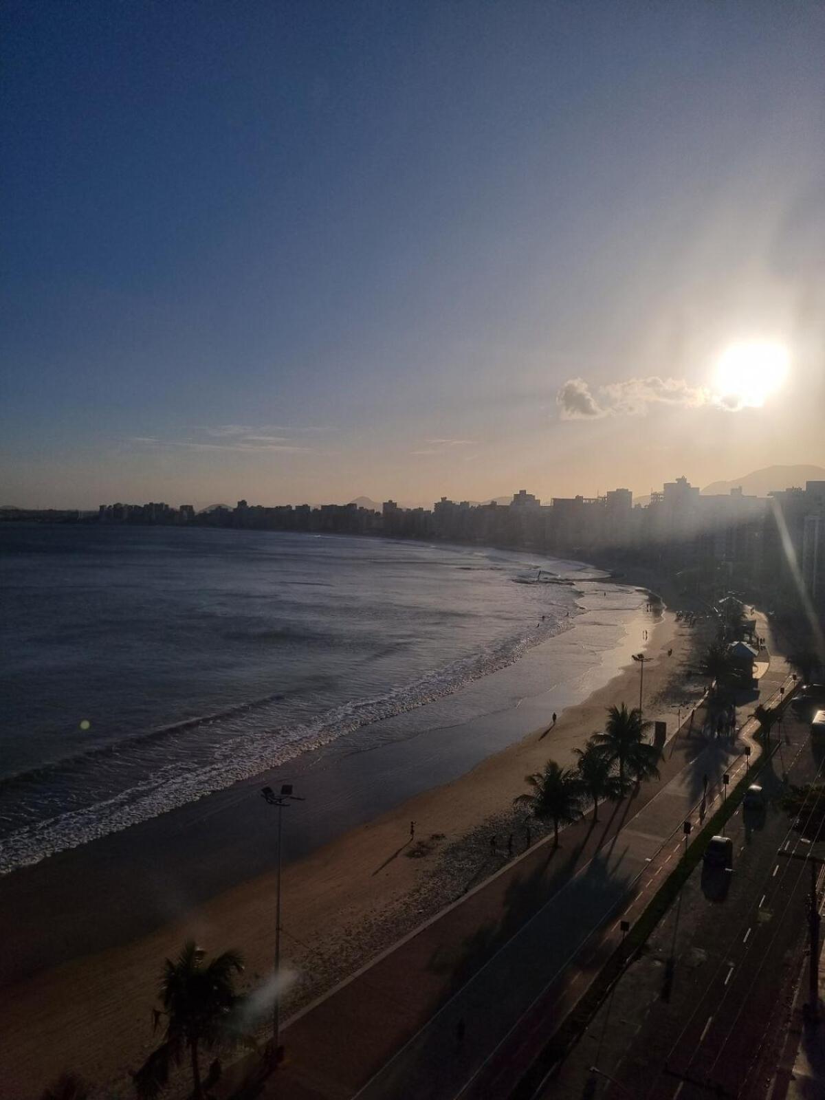 Guarapari Praia - 3 Quartos Frente Mar Ed O Mar Prata 외부 사진